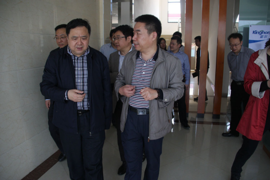 Warmly welcome Governor Xu to visit the kinghonor industrial park for guidance and work.